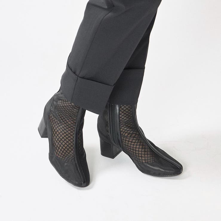 ブロックヒールチュールブーツ | Mode et Jacomo×ing | 詳細画像36 