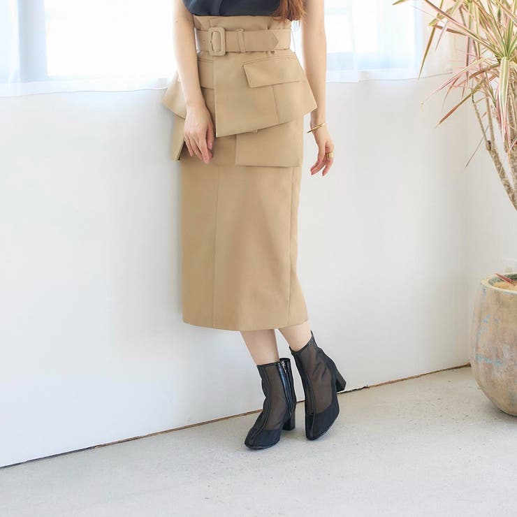 ブロックヒールチュールブーツ | Mode et Jacomo×ing | 詳細画像38 