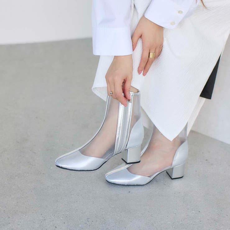 ブロックヒールチュールブーツ | Mode et Jacomo×ing | 詳細画像55 