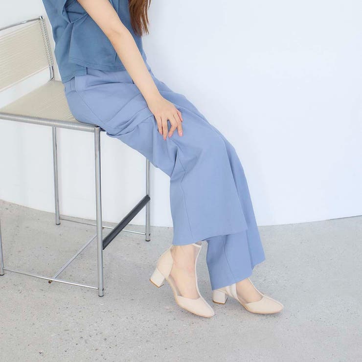 ブロックヒールチュールブーツ | Mode et Jacomo×ing | 詳細画像6 