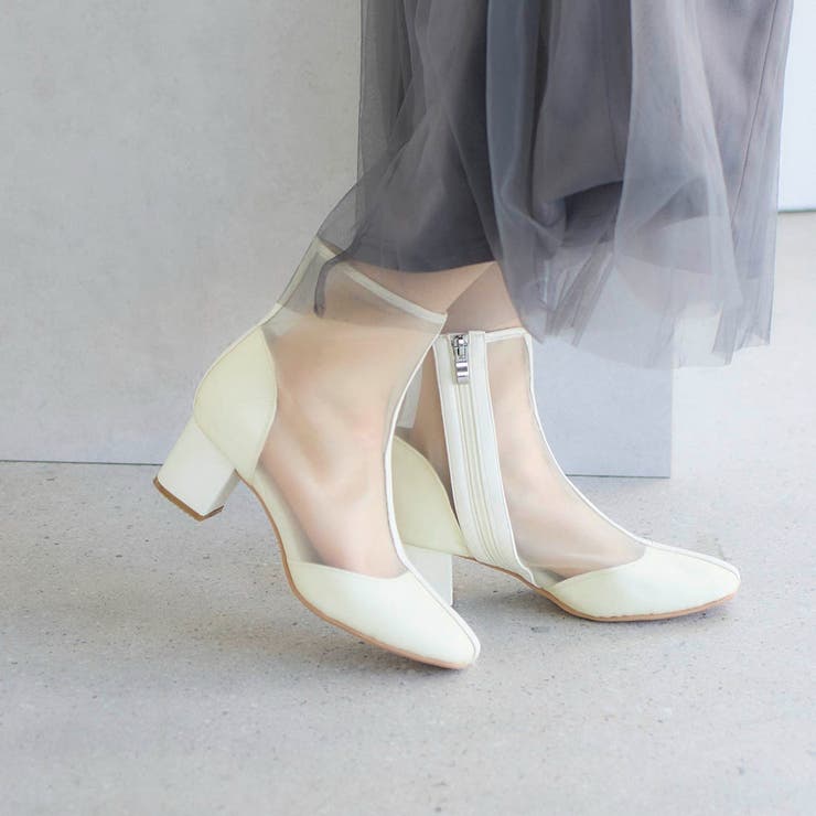 ブロックヒールチュールブーツ | Mode et Jacomo×ing | 詳細画像75 