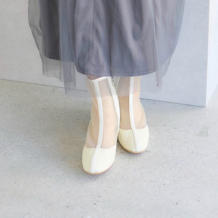 ブロックヒールチュールブーツ | Mode et Jacomo×ing | 詳細画像78 