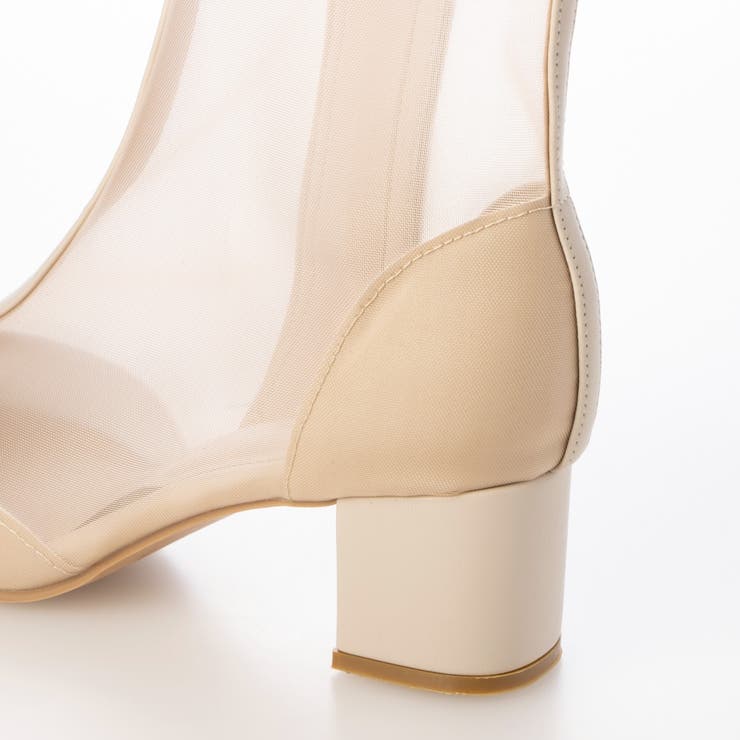 ブロックヒールチュールブーツ | Mode et Jacomo×ing | 詳細画像8 