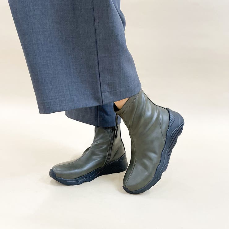 軽量スニーカーショートブーツ | Mode et Jacomo×ing | 詳細画像1 