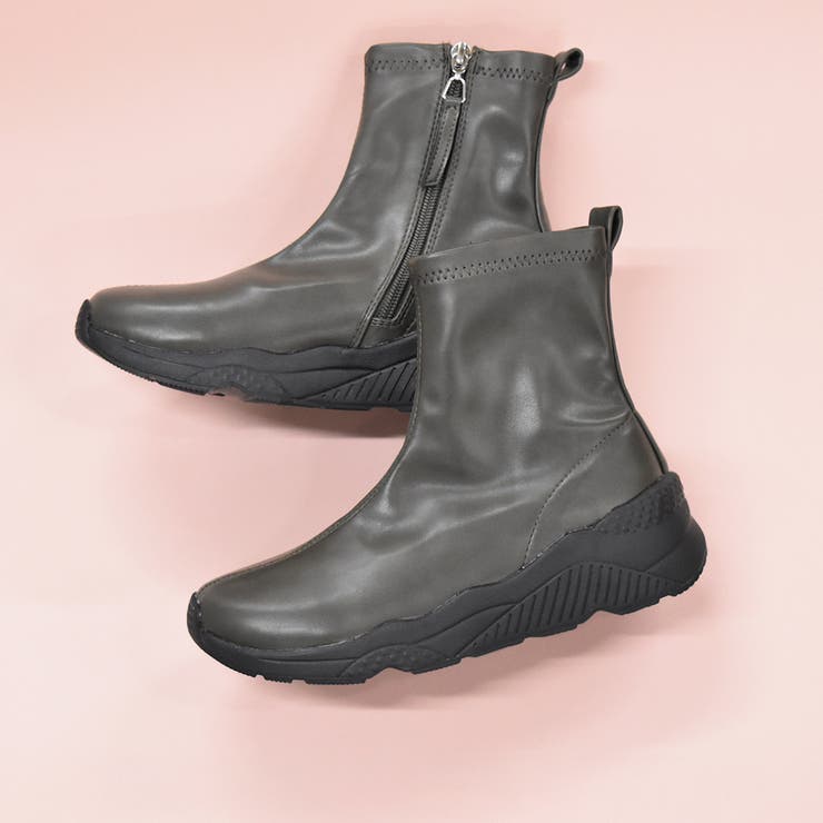 軽量スニーカーショートブーツ | Mode et Jacomo×ing | 詳細画像8 