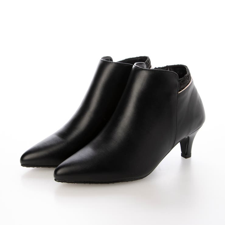 ブラック | マテリアルコンビブーティ | Mode et Jacomo×ing