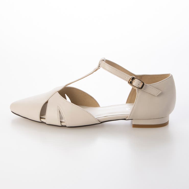 ポインテッドトゥTストラップセパレートパンプス | Mode et Jacomo×ing | 詳細画像17 