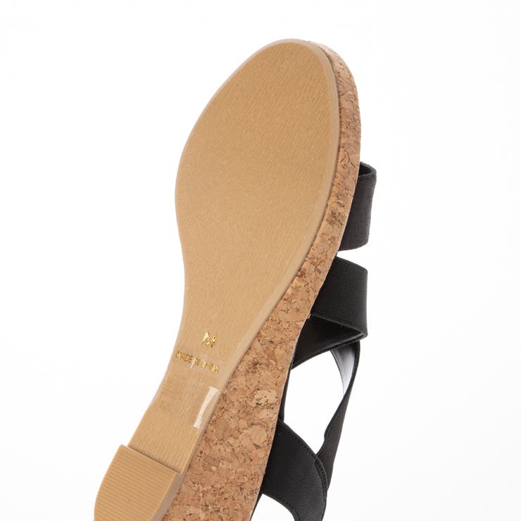 【WEB限定】コルクウエッジサンダル | Mode et Jacomo×ing | 詳細画像10 