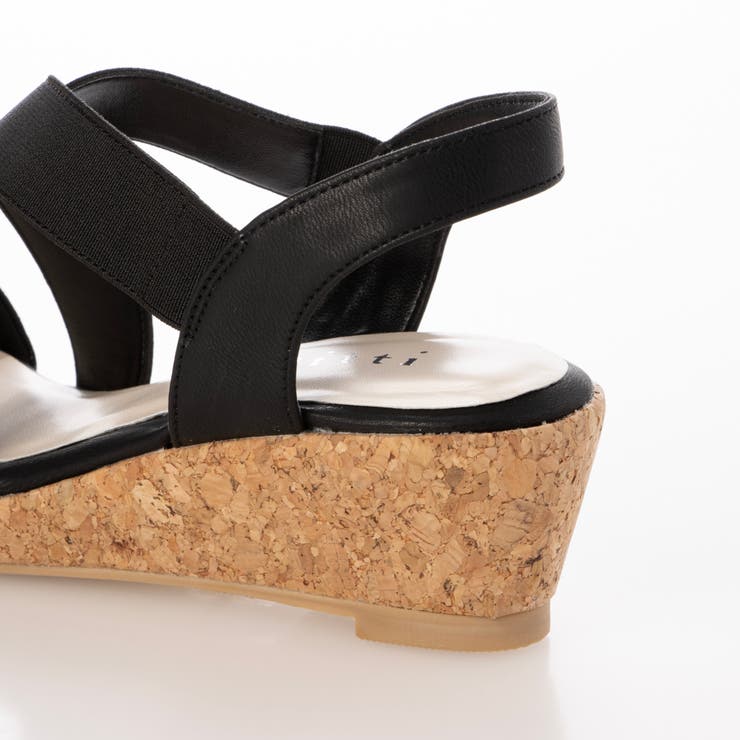 【WEB限定】コルクウエッジサンダル | Mode et Jacomo×ing | 詳細画像11 