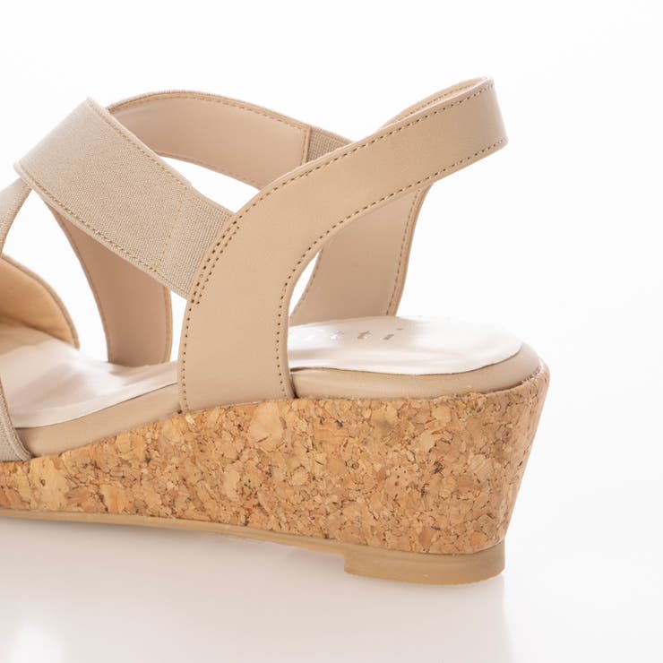【WEB限定】コルクウエッジサンダル | Mode et Jacomo×ing | 詳細画像16 
