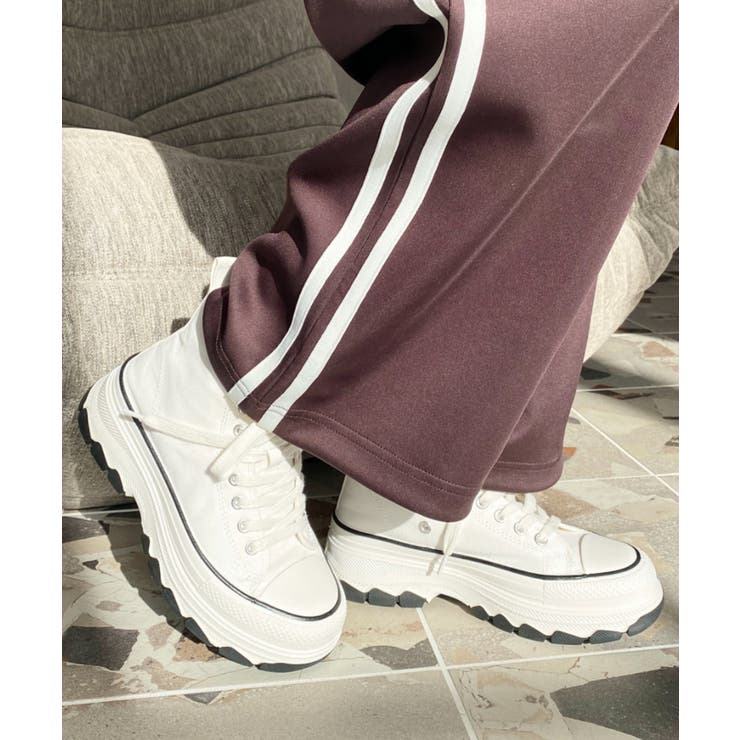 ボリューム厚底ハイカットスニーカー | moment+ | 詳細画像11 