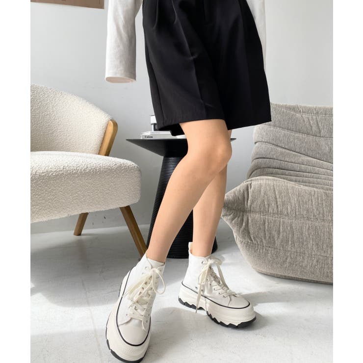 ボリューム厚底ハイカットスニーカー | moment+ | 詳細画像14 