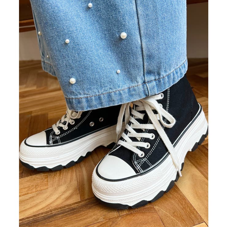 ボリューム厚底ハイカットスニーカー | moment+ | 詳細画像27 