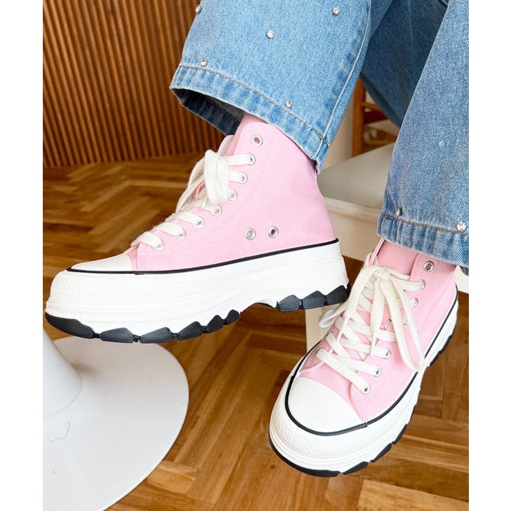 ボリューム厚底ハイカットスニーカー | moment+ | 詳細画像38 