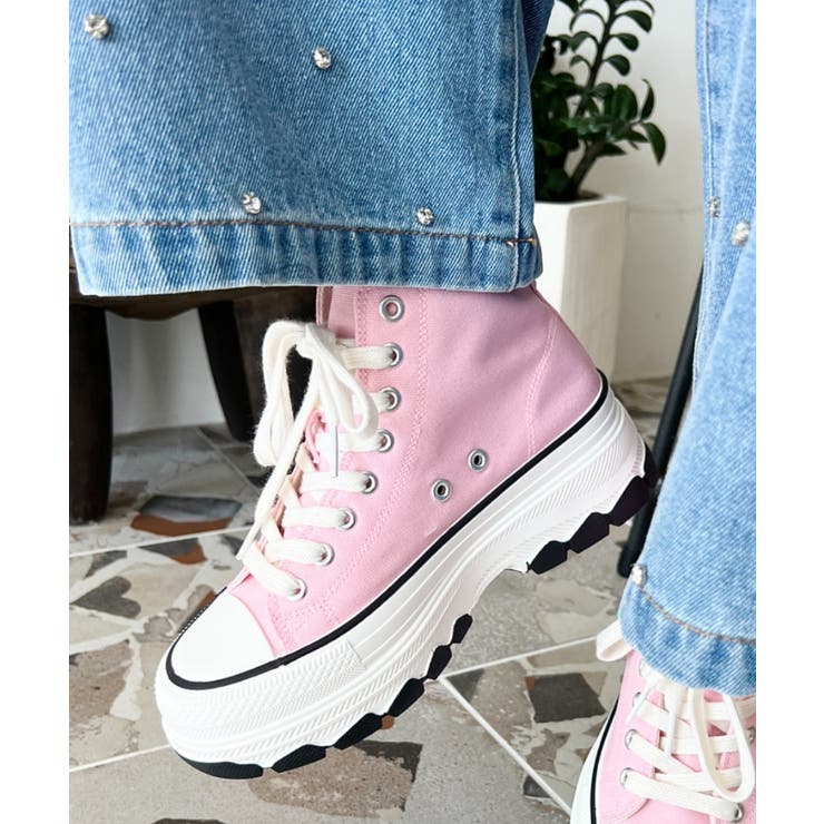 ボリューム厚底ハイカットスニーカー | moment+ | 詳細画像39 