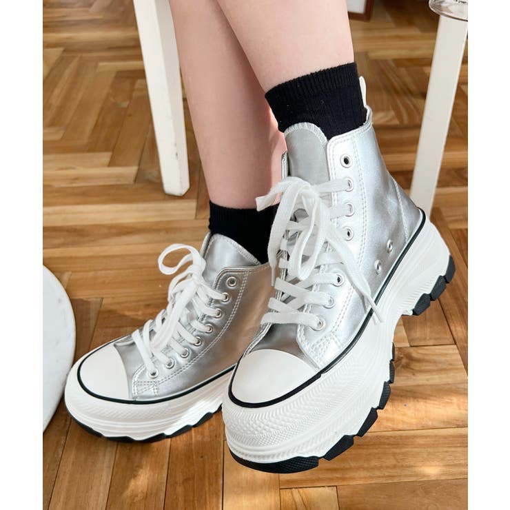 ボリューム厚底ハイカットスニーカー | moment+ | 詳細画像53 