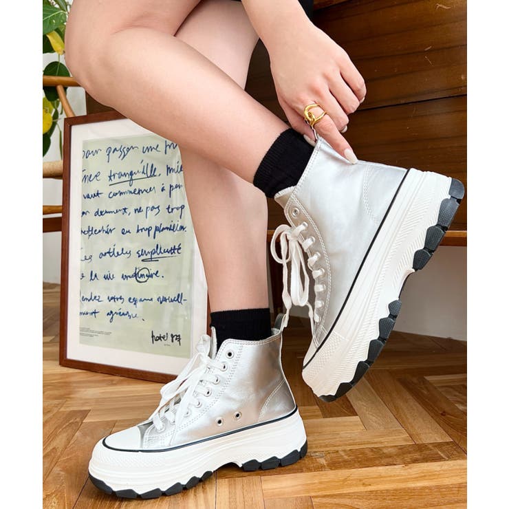 ボリューム厚底ハイカットスニーカー | moment+ | 詳細画像55 