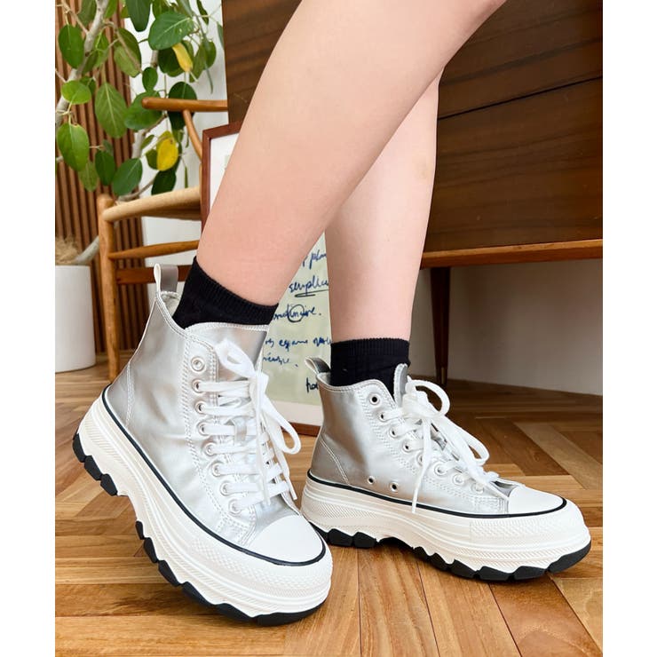 ボリューム厚底ハイカットスニーカー | moment+ | 詳細画像56 