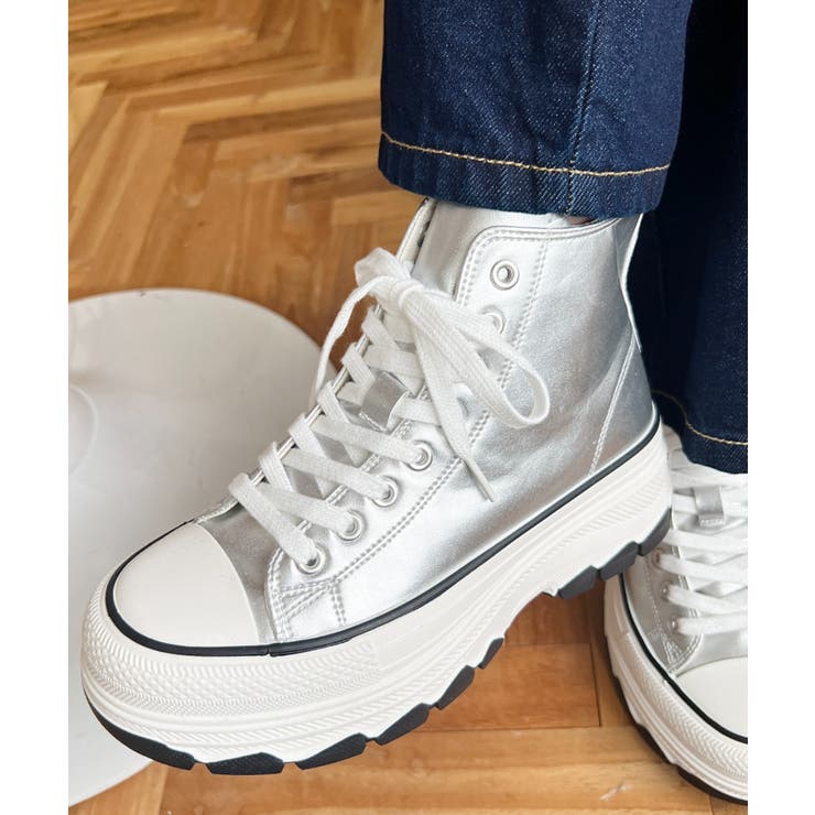 ボリューム厚底ハイカットスニーカー | moment+ | 詳細画像57 