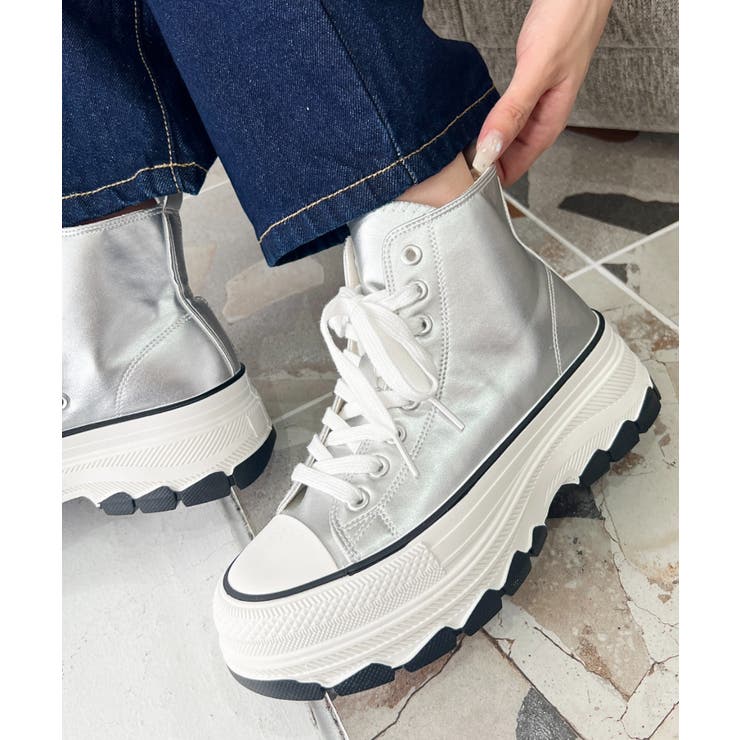 ボリューム厚底ハイカットスニーカー | moment+ | 詳細画像61 