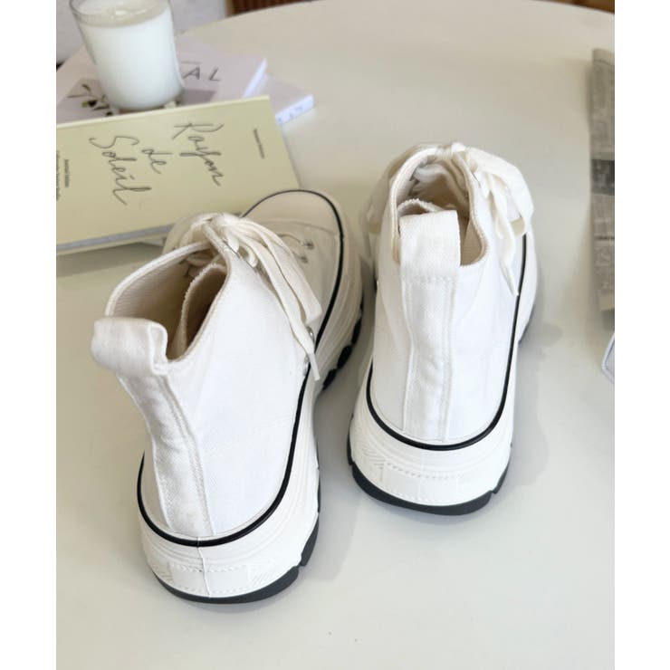 ボリューム厚底ハイカットスニーカー | moment+ | 詳細画像8 