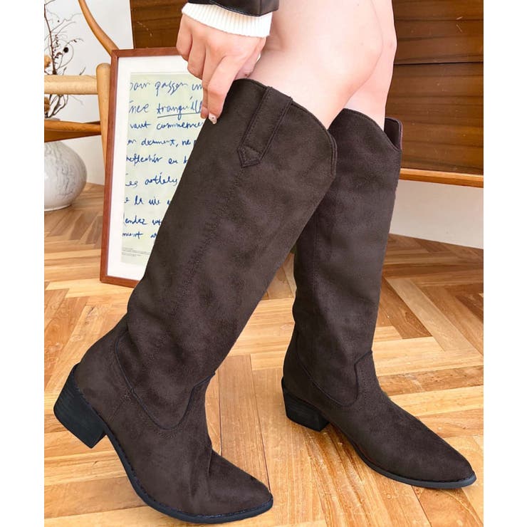 ブラウン系その他 | ロングウエスタンブーツ | moment+