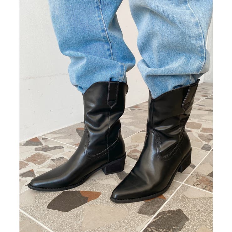 ショートウエスタンブーツ | moment+ | 詳細画像15 