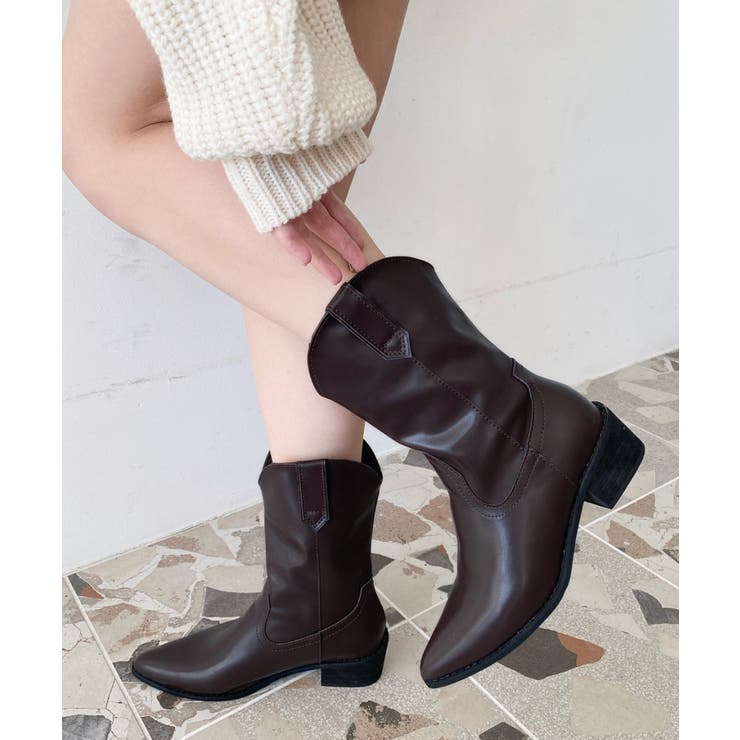 ショートウエスタンブーツ | moment+ | 詳細画像26 