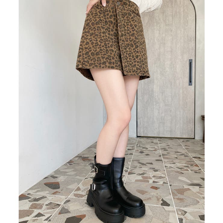 ダブルベルトバイカーブーツ | moment+ | 詳細画像16 