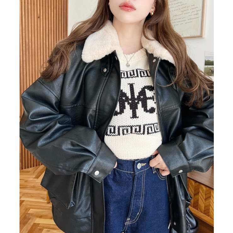 3G ロゴチャイナ柄Wジャガードニットプルオーバー | moment+ | 詳細画像22 