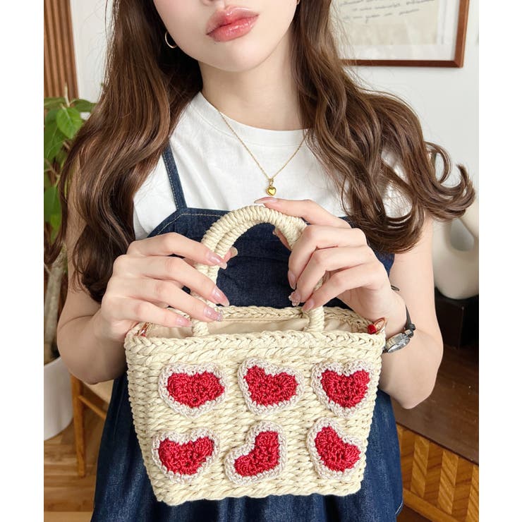 ハートクラフトショルダーバッグ | moment+ | 詳細画像16 