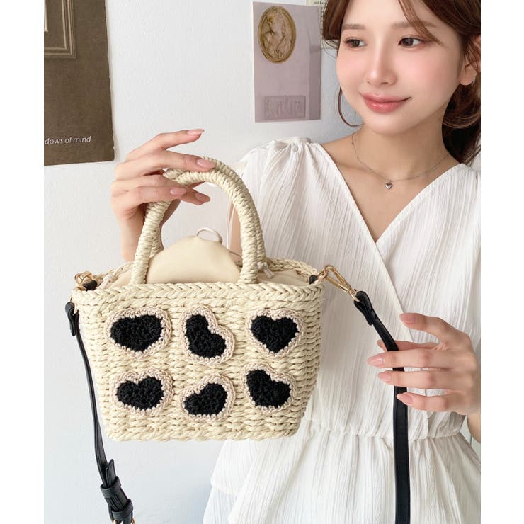 ハートクラフトショルダーバッグ | moment+ | 詳細画像8 