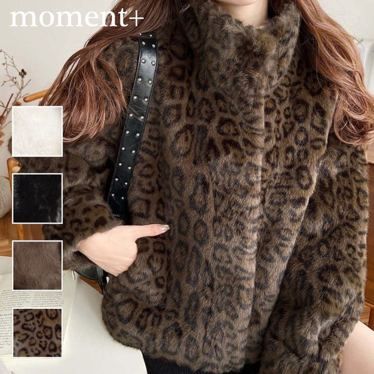 スタンドカラーファーブルゾン | moment+ | 詳細画像1 