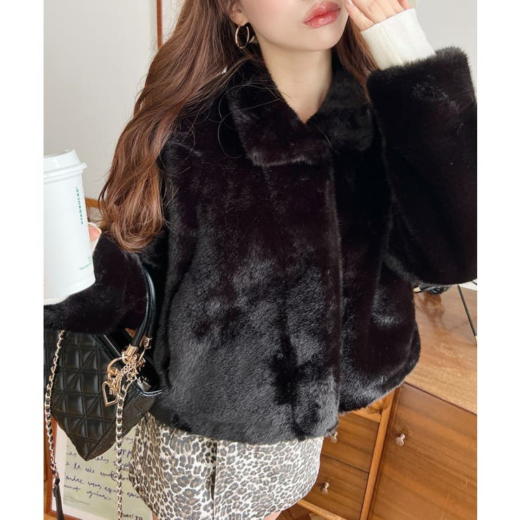 スタンドカラーファーブルゾン | moment+ | 詳細画像7 