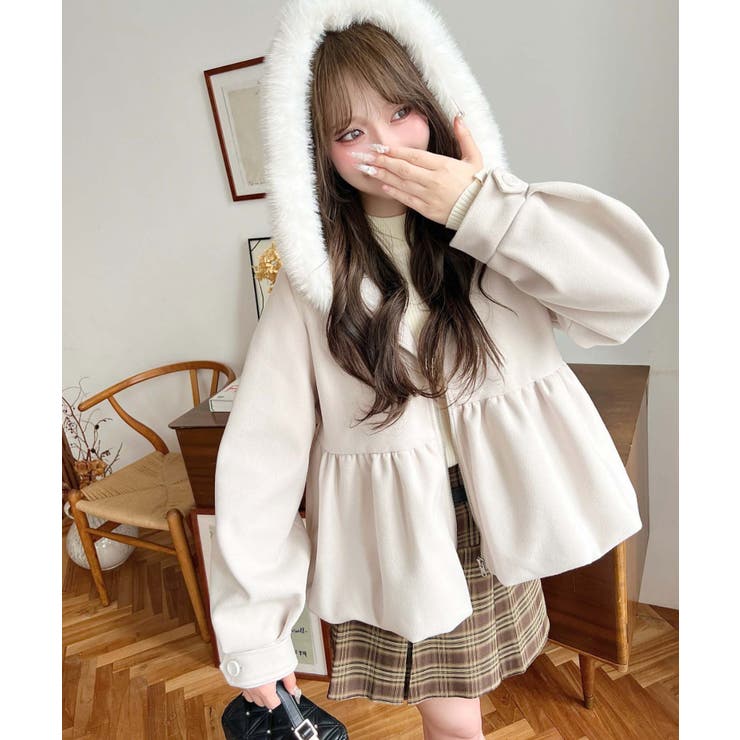 ベルト付きチェックプリーツミニスカート | moment+ | 詳細画像25 