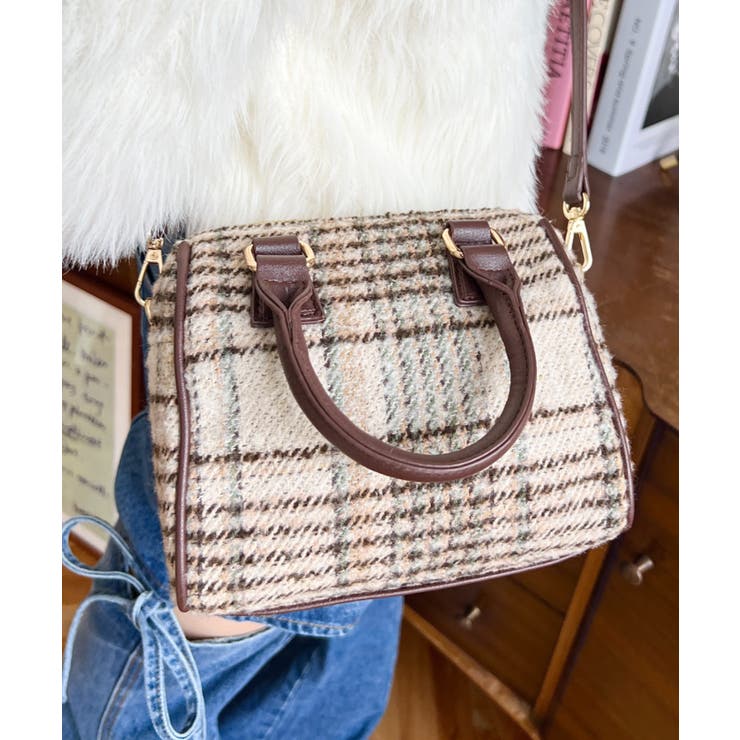 フェイクレザー ミニボストンショルダーバッグ | moment+ | 詳細画像66 