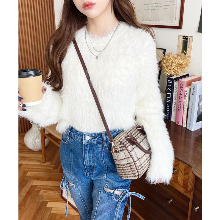 フェイクレザー ミニボストンショルダーバッグ | moment+ | 詳細画像69 