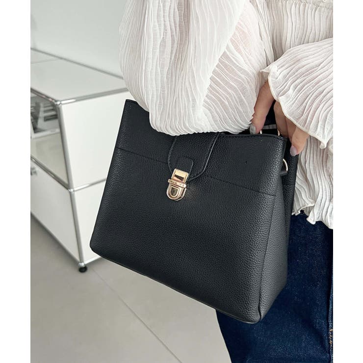 muuet リブワンショルダー ブラック 新品 値下げ可能 Morphée - Morphee / モルフェショルダーバッグ SQUARE SHOULDER(SQ