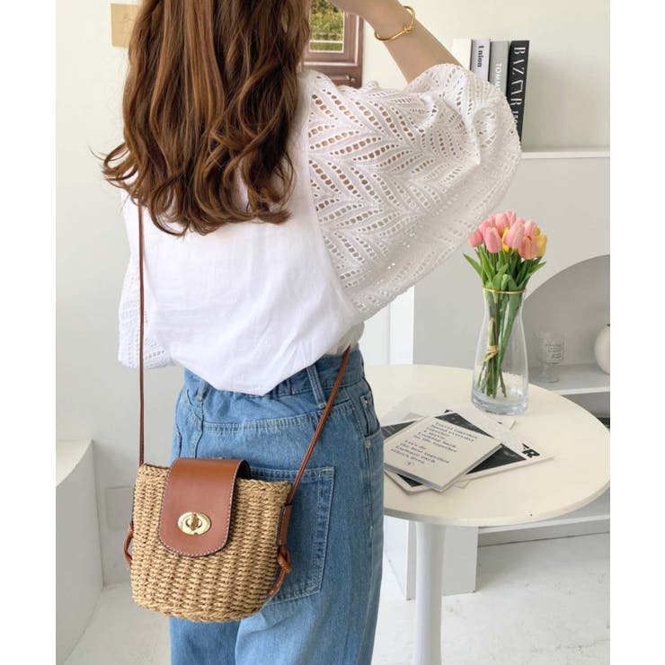 クロスボディかごバッグ | moment+ | 詳細画像7 