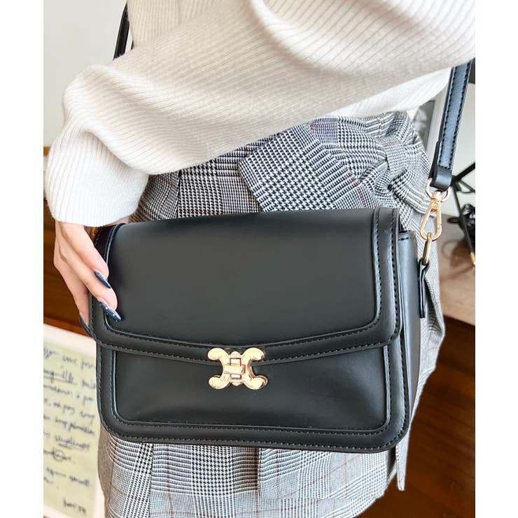 みたす♡様 確認用 フェイクレザー＆モノグラム/キャンバスショルダーバッグ[品番