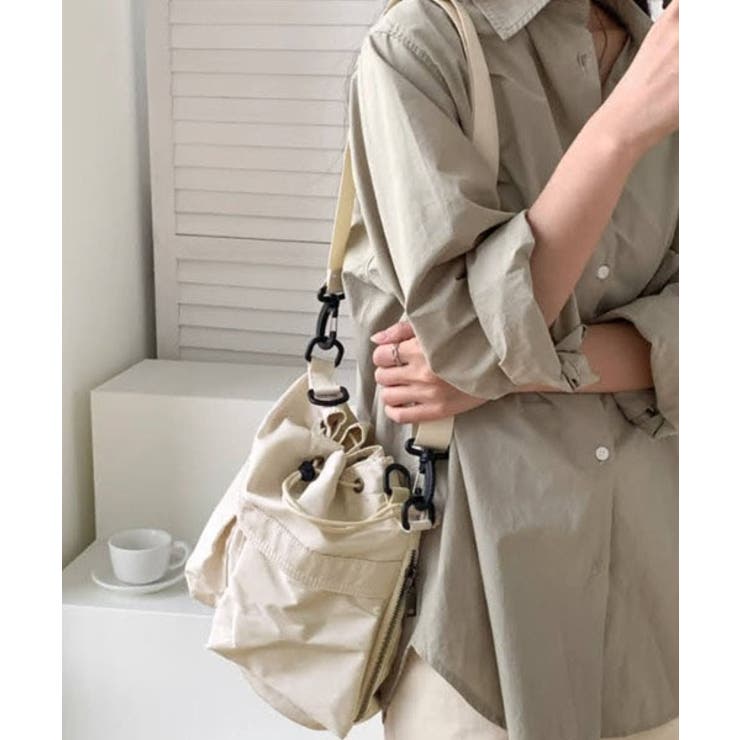 【巾着トートバッグ】ヘリンボーンツイル　ミリタリーカーキ　USARMY 2022 Limited Release Vol.1 – Military Khakis Remixed – POST