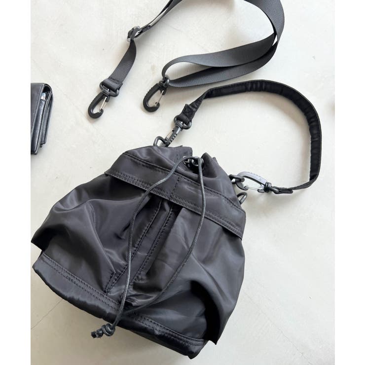 マルチポケット巾着ミリタリーバッグ | moment+ | 詳細画像20 