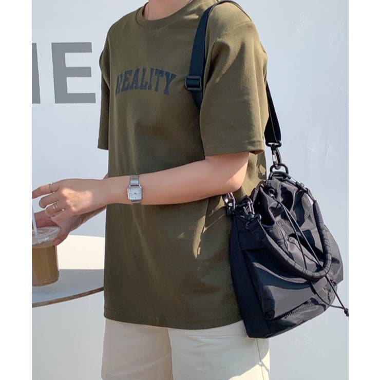 マルチポケット巾着ミリタリーバッグ | moment+ | 詳細画像30 