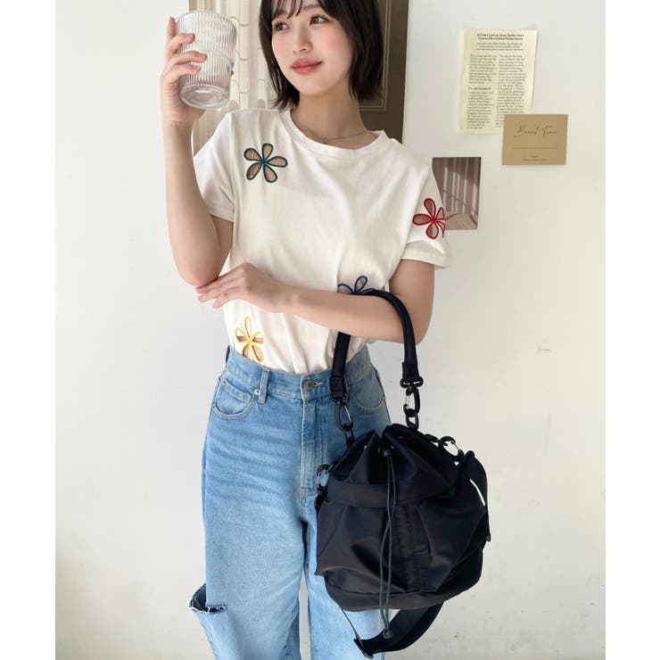 マルチポケット巾着ミリタリーバッグ | moment+ | 詳細画像35 