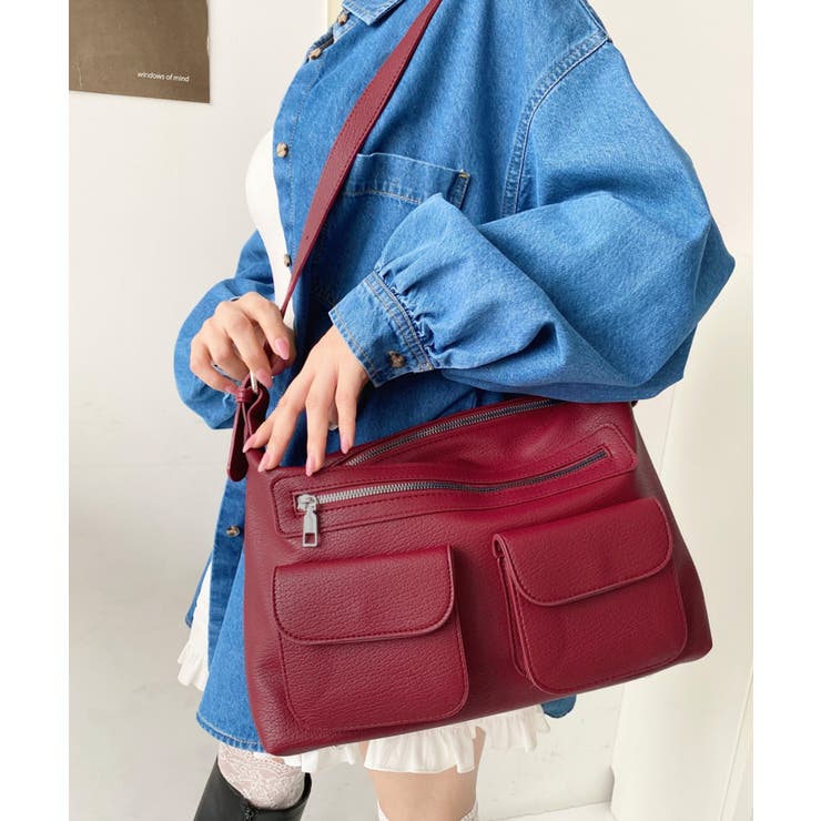 ダブルフラップポケットバッグ | moment+ | 詳細画像14 