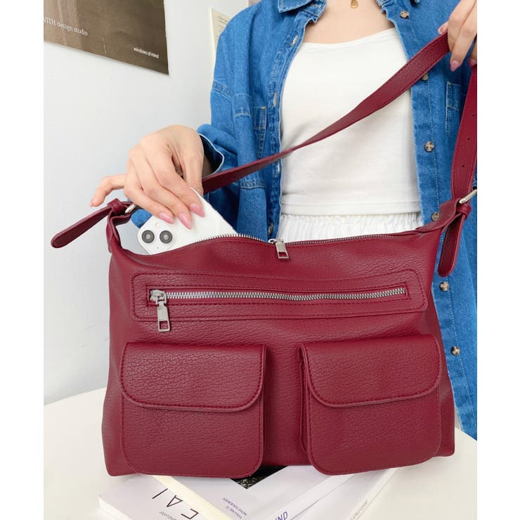 ダブルフラップポケットバッグ | moment+ | 詳細画像16 