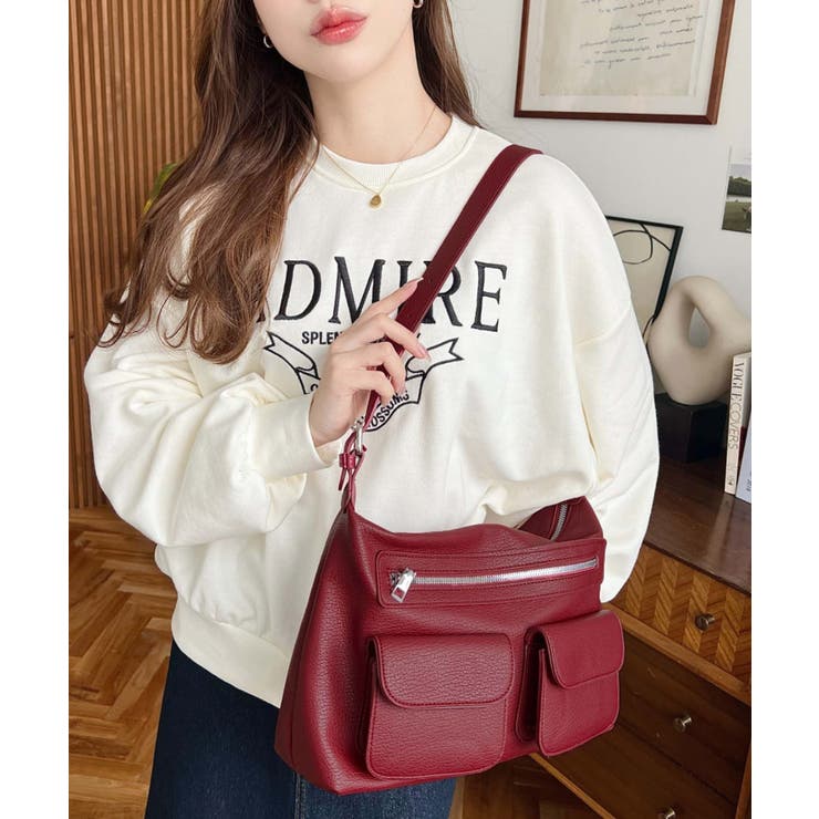 ダブルフラップポケットバッグ | moment+ | 詳細画像17 