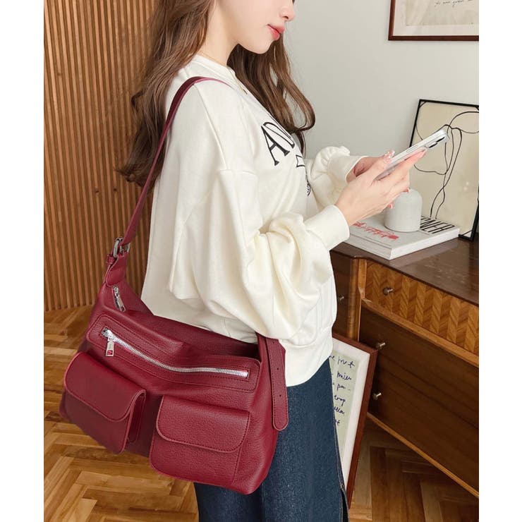 ダブルフラップポケットバッグ | moment+ | 詳細画像19 