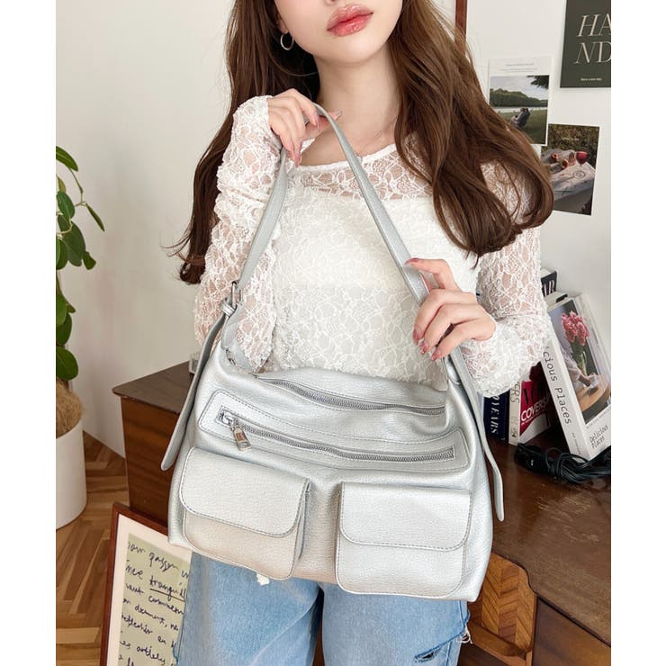 ダブルフラップポケットバッグ | moment+ | 詳細画像23 