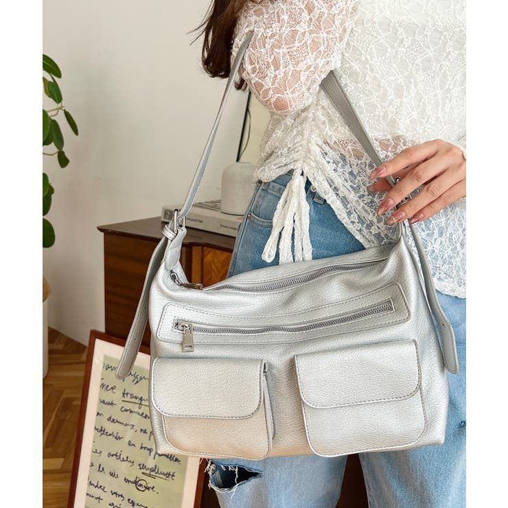 ダブルフラップポケットバッグ | moment+ | 詳細画像24 